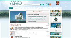 Desktop Screenshot of dagda.lv